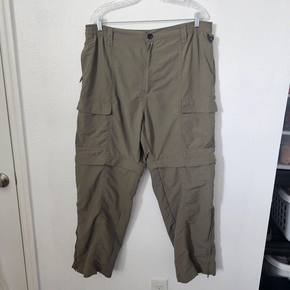 Reel Legends‎ Mens Convertible Hiking Pants Size XL